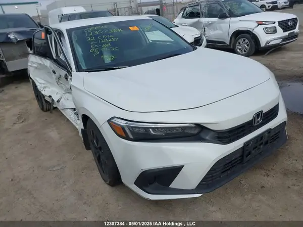 2HGFE2F23NH129287 2022 HONDA CIVIC - Image 1