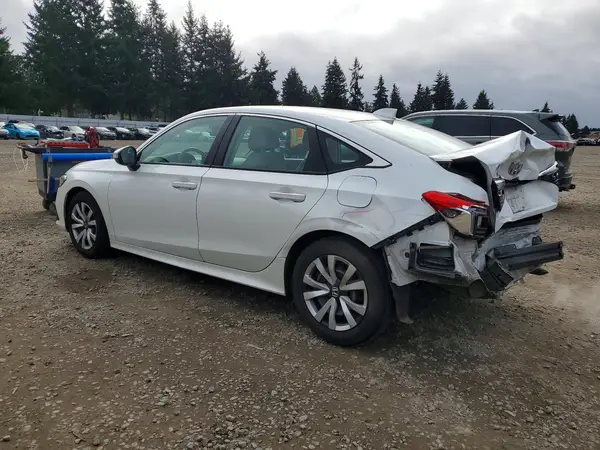 2HGFE2F23NH522593 2022 HONDA CIVIC - Image 2
