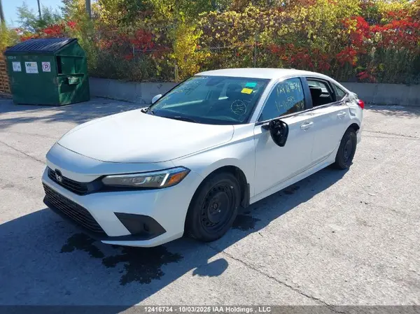 2HGFE2F24NH110585 2022 HONDA CIVIC - Image 2