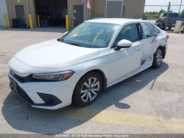 2HGFE2F25NH107422 2022 HONDA CIVIC - Image 2
