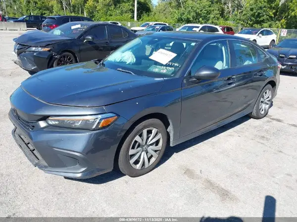 2HGFE2F25NH524989 2022 HONDA CIVIC - Image 2