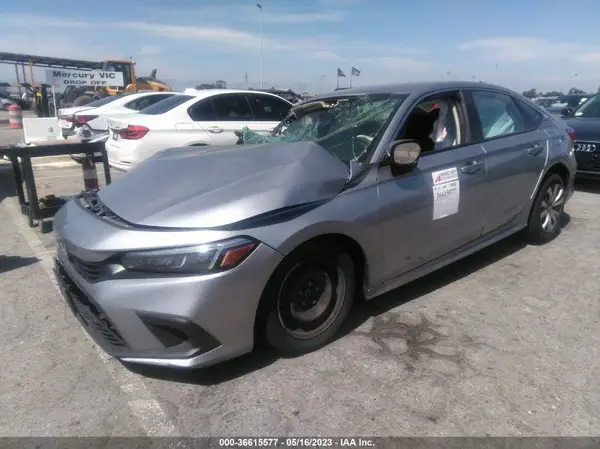 2HGFE2F25NH558883 2022 HONDA CIVIC - Image 2