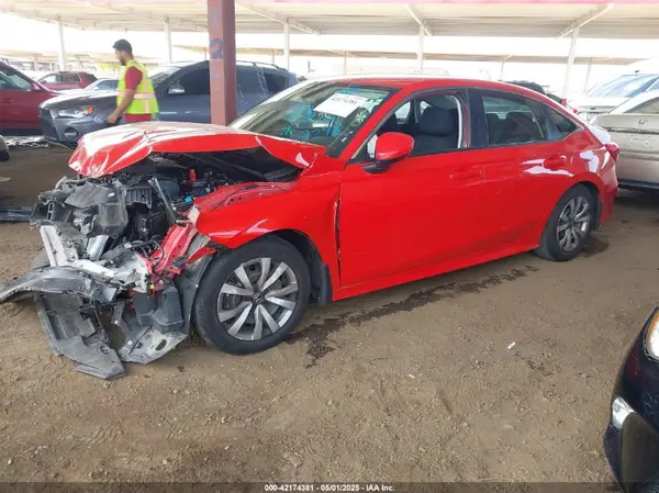 2HGFE2F25NH569298 2022 HONDA CIVIC - Image 2