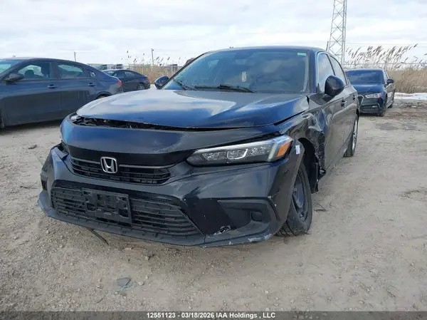 2HGFE2F26NH122639 2022 HONDA CIVIC - Image 2
