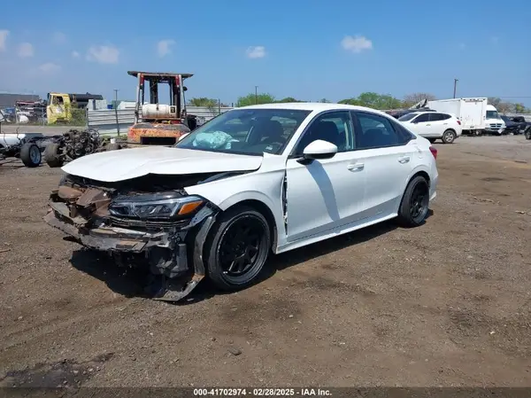 2HGFE2F26NH511460 2022 HONDA CIVIC - Image 2