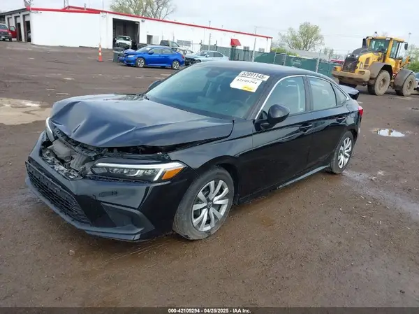 2HGFE2F26NH564045 2022 HONDA CIVIC - Image 2