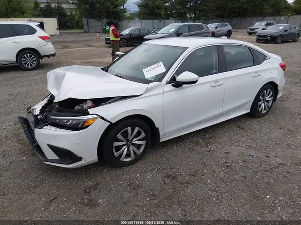 2HGFE2F27NH596101 2022 HONDA CIVIC - Image 2
