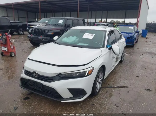 2HGFE2F28NH545786 2022 HONDA CIVIC - Image 2