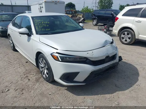 2HGFE2F2XNH100756 2022 HONDA CIVIC - Image 1