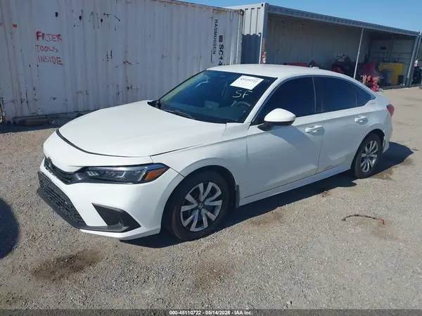 2HGFE2F2XNH544493 2022 HONDA CIVIC - Image 2