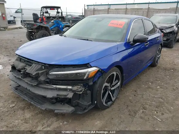 2HGFE2F34NH115763 2022 HONDA CIVIC - Image 2