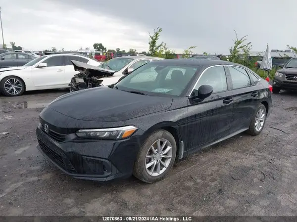 2HGFE2F39NH116214 2022 HONDA CIVIC - Image 2