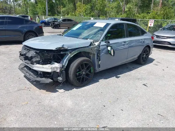 2HGFE2F50NH501274 2022 HONDA CIVIC - Image 2