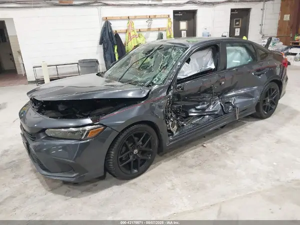 2HGFE2F50NH517474 2022 HONDA CIVIC - Image 2