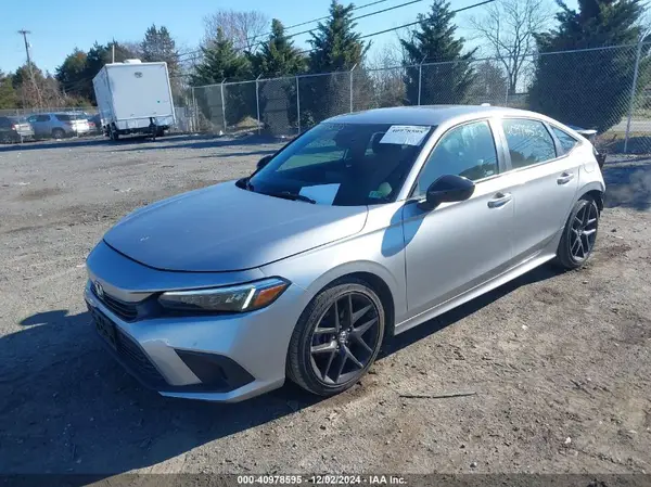 2HGFE2F50NH519726 2022 HONDA CIVIC - Image 2