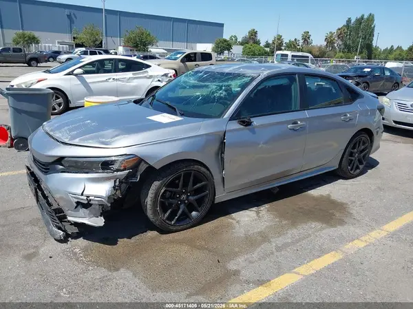 2HGFE2F50NH519922 2022 HONDA CIVIC - Image 2