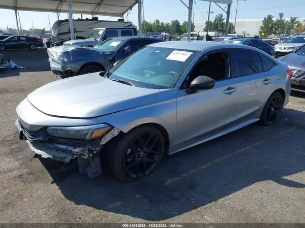 2HGFE2F50NH530578 2022 HONDA CIVIC - Image 2