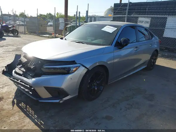 2HGFE2F50NH541130 2022 HONDA CIVIC - Image 2