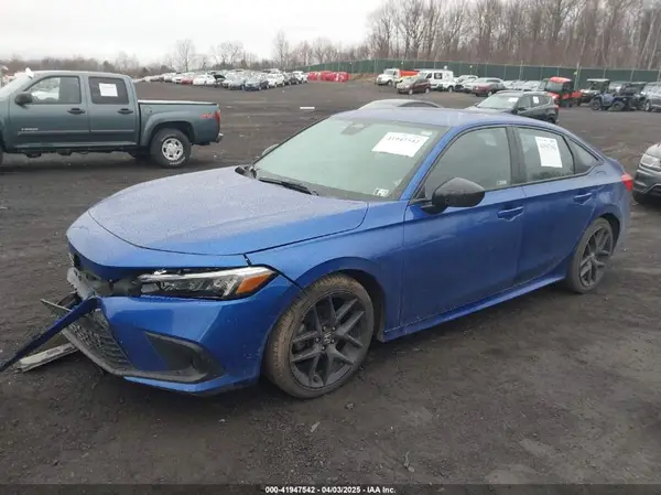 2HGFE2F50NH542634 2022 HONDA CIVIC - Image 2