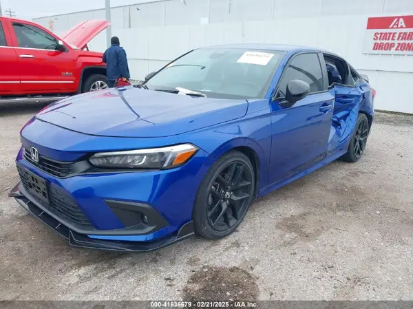 2HGFE2F50NH544075 2022 HONDA CIVIC - Image 2