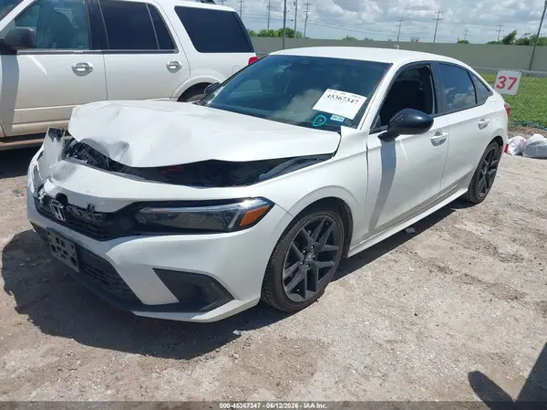 2HGFE2F50NH562558 2022 HONDA CIVIC - Image 2