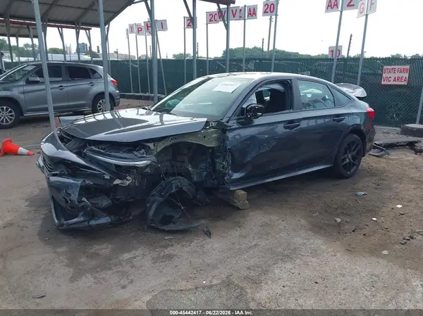 2HGFE2F50NH563788 2022 HONDA CIVIC - Image 2