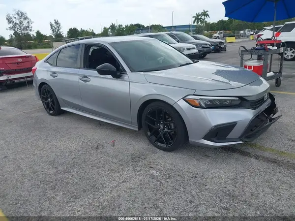 2HGFE2F50NH566139 2022 HONDA CIVIC - Image 1