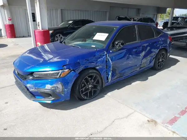 2HGFE2F50NH594734 2022 HONDA CIVIC - Image 2