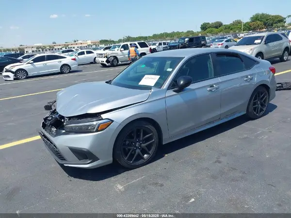 2HGFE2F50NH597620 2022 HONDA CIVIC - Image 2