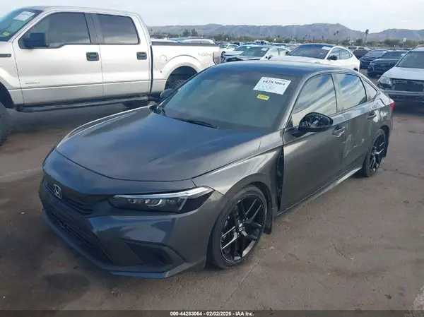2HGFE2F51N8578445 2022 HONDA CIVIC - Image 2