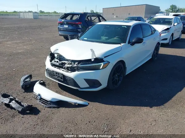 2HGFE2F51NH107119 2022 HONDA CIVIC - Image 2