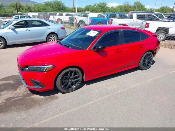2HGFE2F51NH501235 2022 HONDA CIVIC - Image 2
