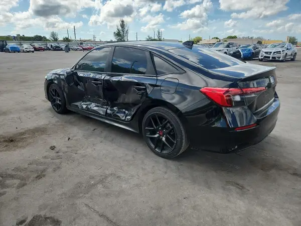2HGFE2F51NH502059 2022 HONDA CIVIC - Image 2
