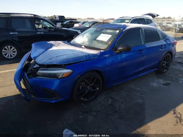 2HGFE2F51NH504216 2022 HONDA CIVIC - Image 2