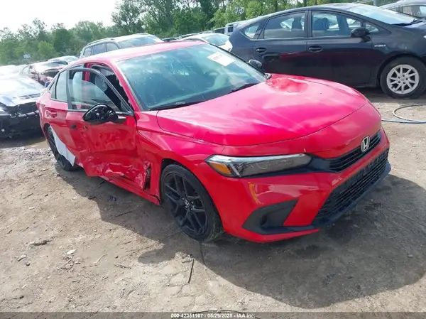 2HGFE2F51NH504782 2022 HONDA CIVIC - Image 1
