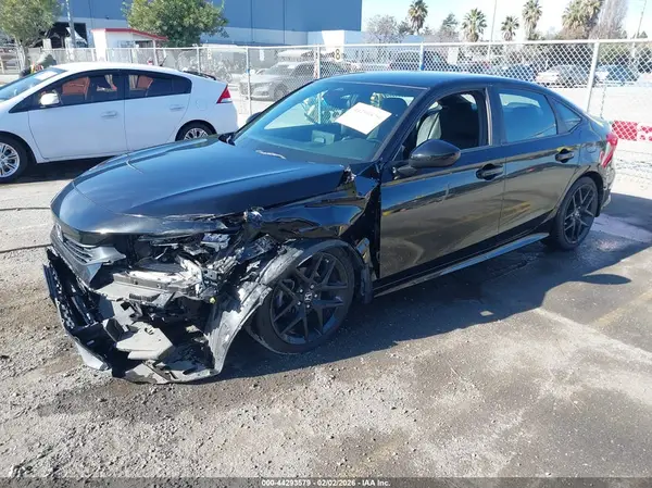 2HGFE2F51NH516303 2022 HONDA CIVIC - Image 2
