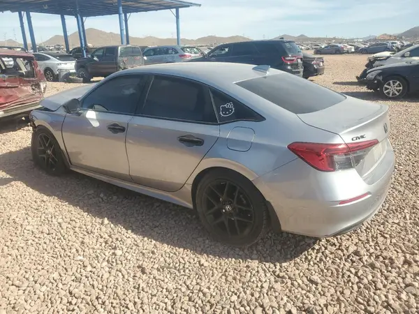 2HGFE2F51NH517306 2022 HONDA CIVIC - Image 2