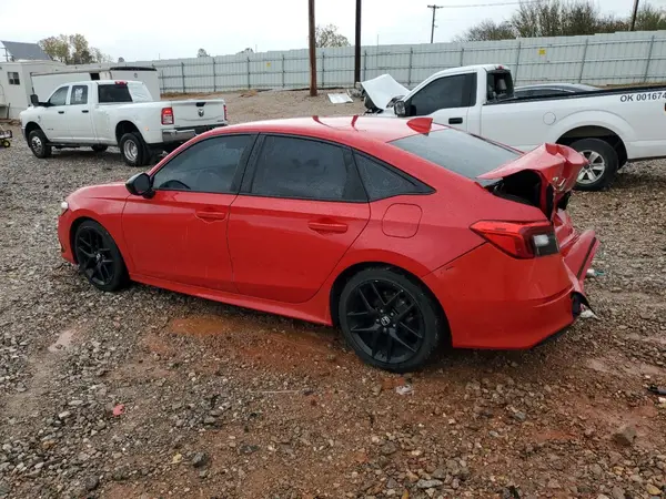 2HGFE2F51NH524787 2022 HONDA CIVIC - Image 2