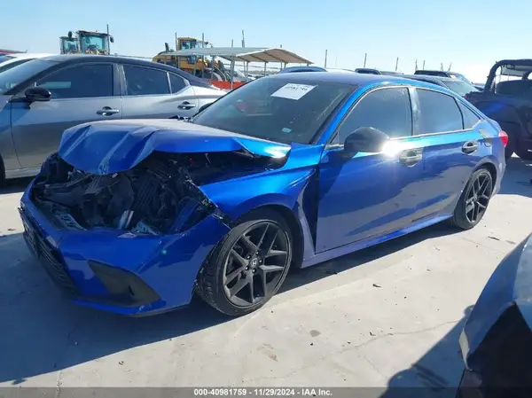2HGFE2F51NH542643 2022 HONDA CIVIC - Image 2