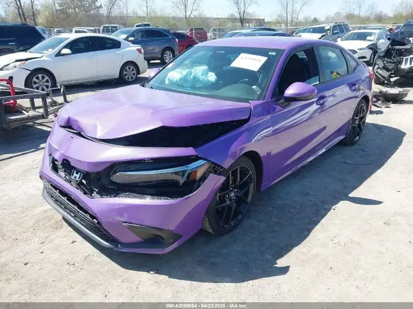 2HGFE2F51NH555036 2022 HONDA CIVIC - Image 2