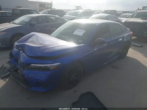 2HGFE2F51NH557577 2022 HONDA CIVIC - Image 2