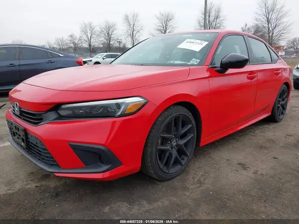 2HGFE2F51NH558132 2022 HONDA CIVIC - Image 2