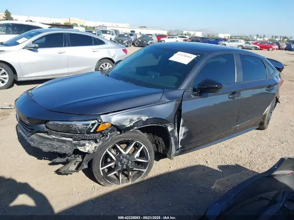2HGFE2F51NH563704 2022 HONDA CIVIC - Image 2