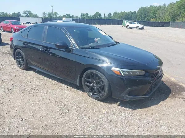 2HGFE2F51NH575836 2022 HONDA CIVIC - Image 1