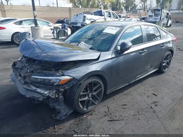 2HGFE2F51NH579367 2022 HONDA CIVIC - Image 2