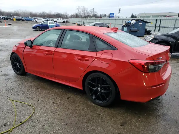 2HGFE2F51NH582737 2022 HONDA CIVIC - Image 2