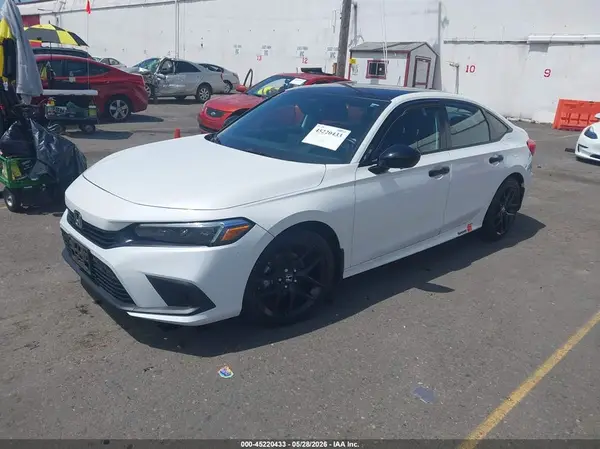 2HGFE2F51NH586173 2022 HONDA CIVIC - Image 2