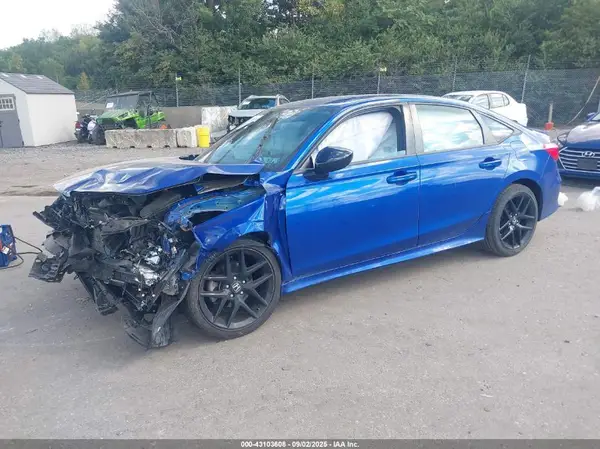 2HGFE2F51NH587243 2022 HONDA CIVIC - Image 2