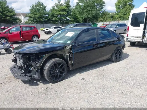 2HGFE2F51NH588991 2022 HONDA CIVIC - Image 2