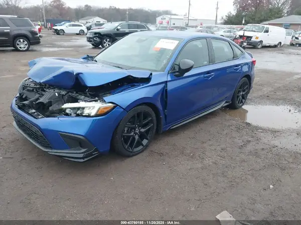 2HGFE2F51NH595908 2022 HONDA CIVIC - Image 2